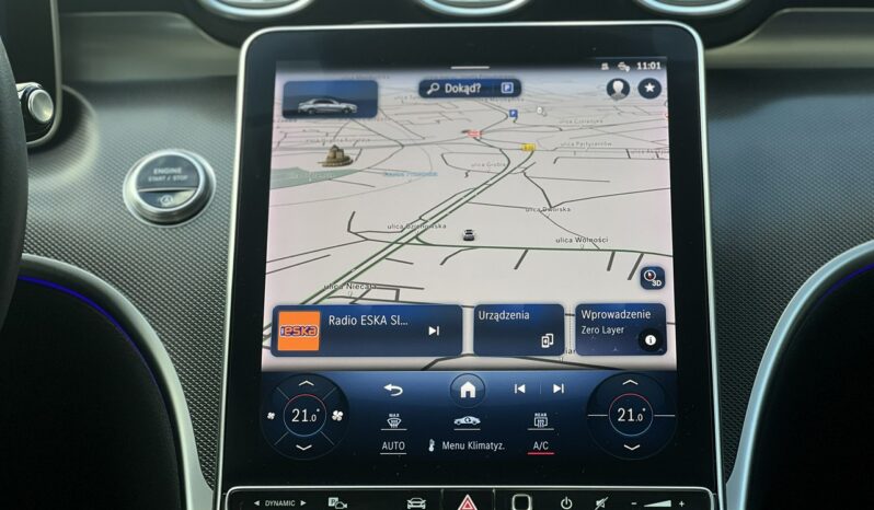 Mercedes C 180 Salon Polska Poleasingowy tylko11 TYS km Serwis ASO VAT 23% Bezwypadkowy W206 (2021-) full
