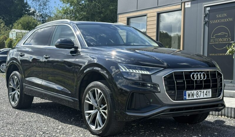 Audi Q8 Salon Polska Poleasingowy I właściciel Serwis ASO VAT 23% Bezwypadkowy full