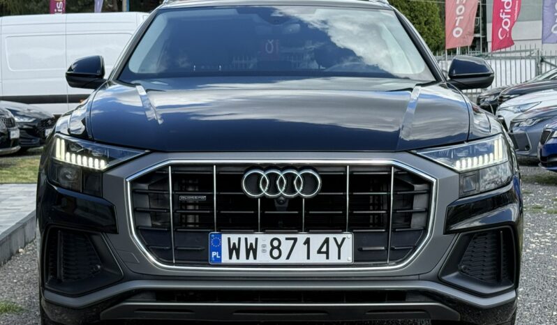 Audi Q8 Salon Polska Poleasingowy I właściciel Serwis ASO VAT 23% Bezwypadkowy full