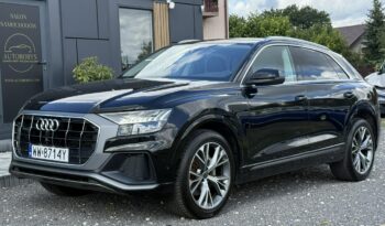 Audi Q8 Salon Polska Poleasingowy I właściciel Serwis ASO VAT 23% Bezwypadkowy full