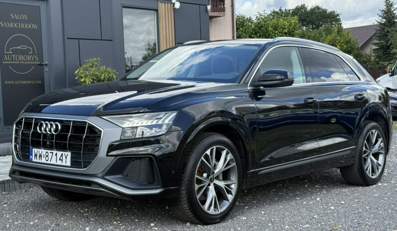 Audi Q8 Salon Polska Poleasingowy I właściciel Serwis ASO VAT 23% Bezwypadkowy full