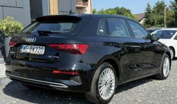 Audi A3 Sportback SLINE 1.5 Tsi manual 2023 rok krajowy 8Y (2020-) full