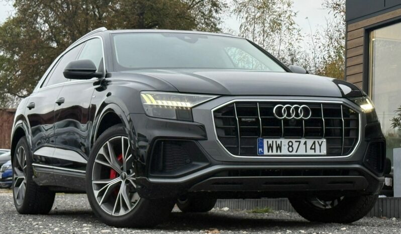 Audi Q8 Salon Polska Poleasingowy I właściciel Serwis ASO VAT 23% Bezwypadkowy full