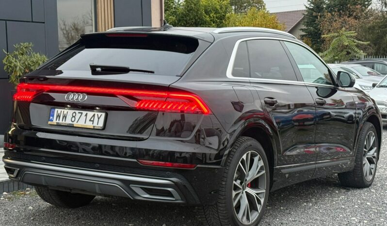 Audi Q8 Salon Polska Poleasingowy I właściciel Serwis ASO VAT 23% Bezwypadkowy full