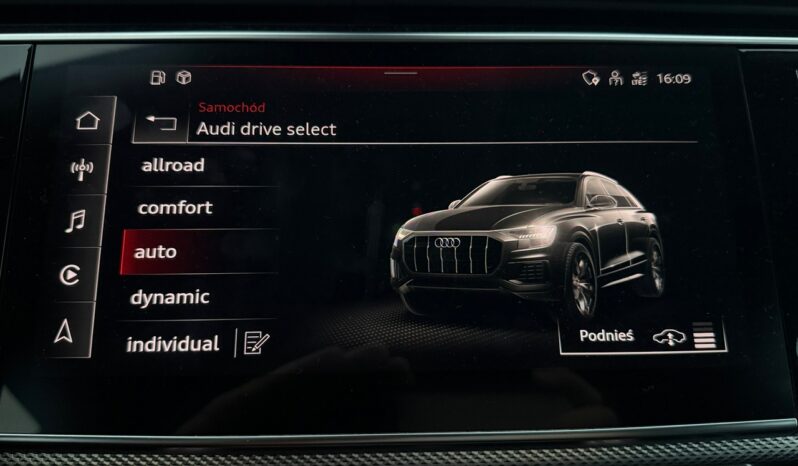 Audi Q8 Salon Polska Poleasingowy I właściciel Serwis ASO VAT 23% Bezwypadkowy full