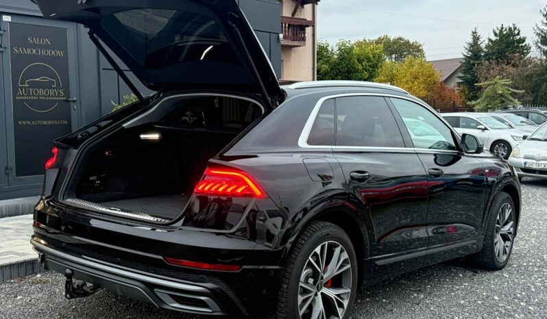 Audi Q8 Salon Polska Poleasingowy I właściciel Serwis ASO VAT 23% Bezwypadkowy full