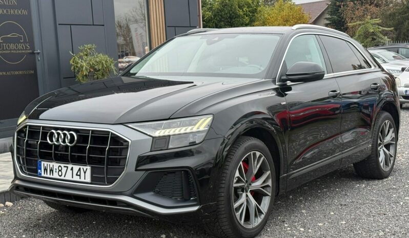 Audi Q8 Salon Polska Poleasingowy I właściciel Serwis ASO VAT 23% Bezwypadkowy full