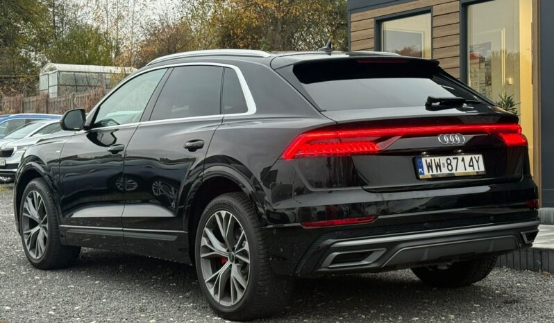 Audi Q8 Salon Polska Poleasingowy I właściciel Serwis ASO VAT 23% Bezwypadkowy full